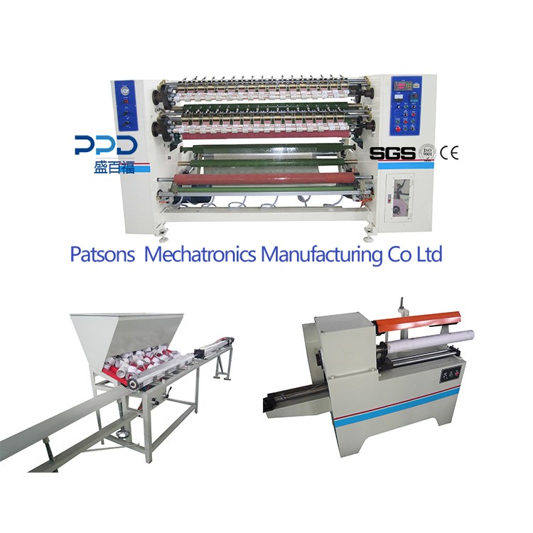 Super Clear Tape Slitter Machine 